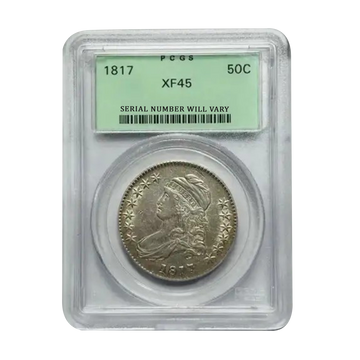 1817 Capped Bust Half Dollar - PCGS XF45 Old Green Holder