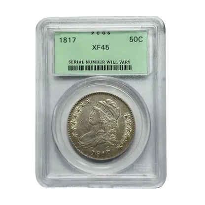 1817 Capped Bust Half Dollar - PCGS XF45 Old Green Holder