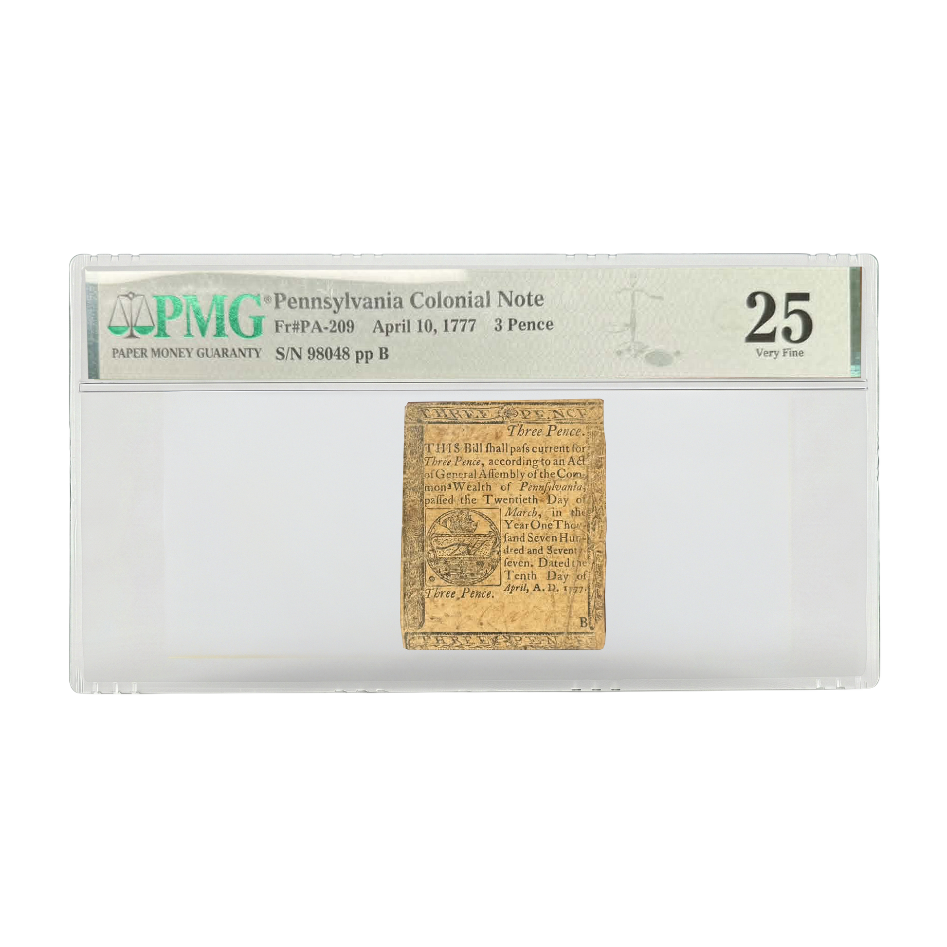 Random PMG Graded Colonial Note/Continental Currency Grab Bag - CoinsTV