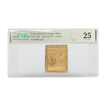 Random PMG Graded Colonial Note/Continental Currency Grab Bag - CoinsTV