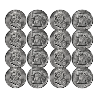 1952 Franklin 90% Silver Half Dollar San Francisco - Uncirculated