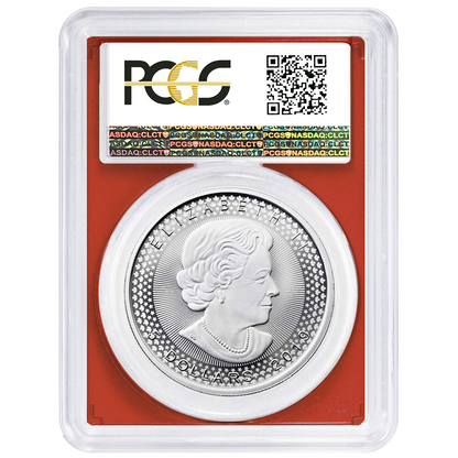 2019 Pride of Two Nations Dual Flag Label Red Blue 2 pc Set - PCGS PR70 FS - CoinsTV