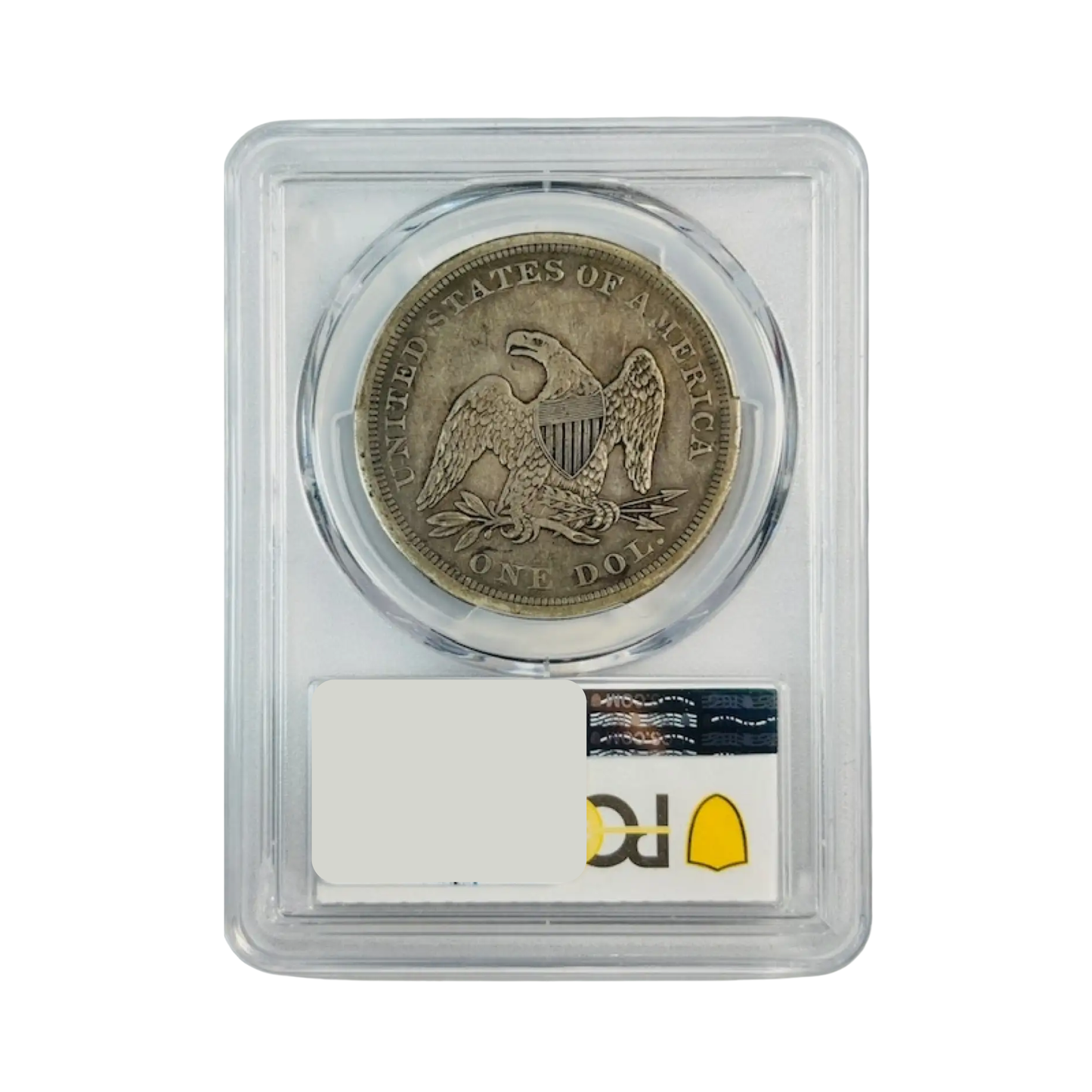 1842 Seated Liberty Half Dollar Philadelphia - PCGS VF35 - CoinsTV