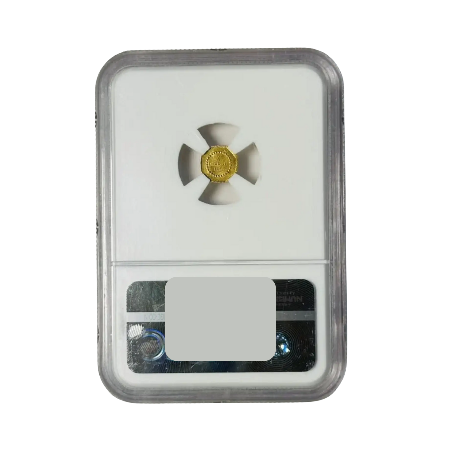 1854 Liberty Head Octagonal California Fractional Gold 1/4 Dollar - NGC MS64 OCTAG BG-105
