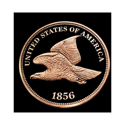 1856 Flying Eagle Cent 1 oz Copper Round