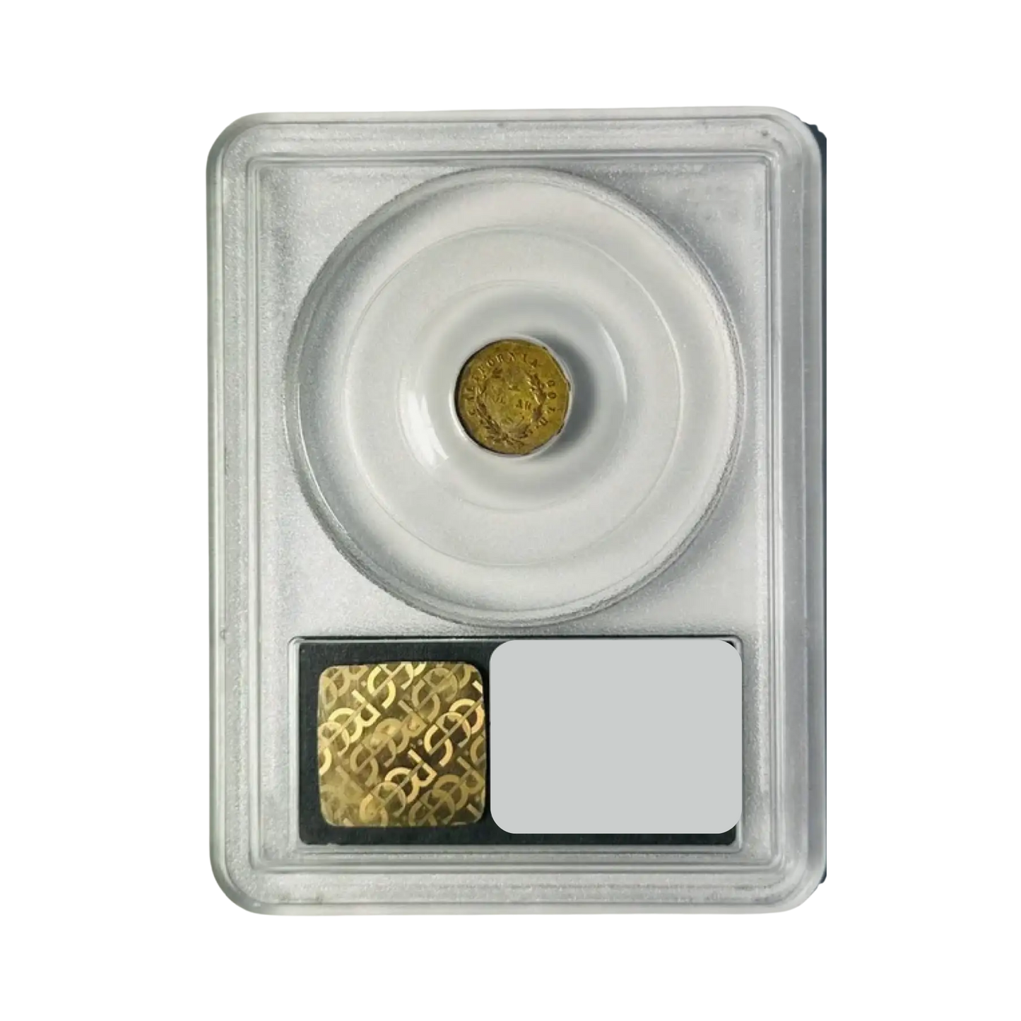 1871 Territorial Gold California Small Denom Liberty Head - PCGS XF40 BG-1109 OGH