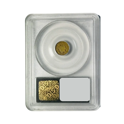 1871 Territorial Gold California Small Denom Liberty Head - PCGS XF40 BG-1109 OGH