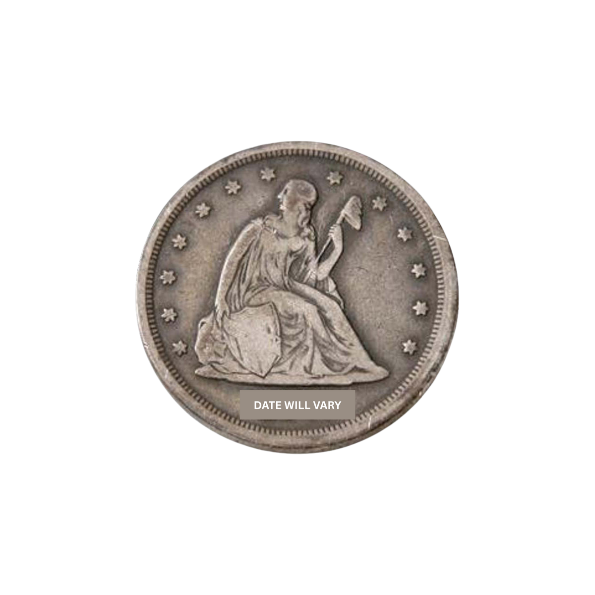 1875-1878 Twenty Cent Seated Liberty - The Only 20c Coin Grab Bag