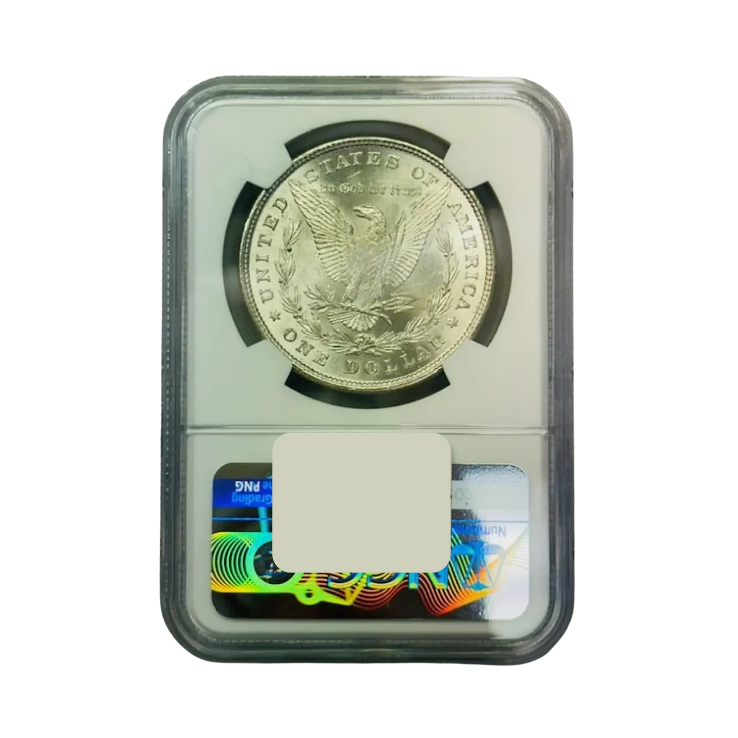 1878 8TF Morgan Silver Dollar Philadelphia - NGC MS63 Sight White