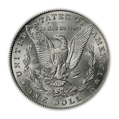 1880 Morgan Silver Dollar Philadelphia - Brilliant Uncirculated