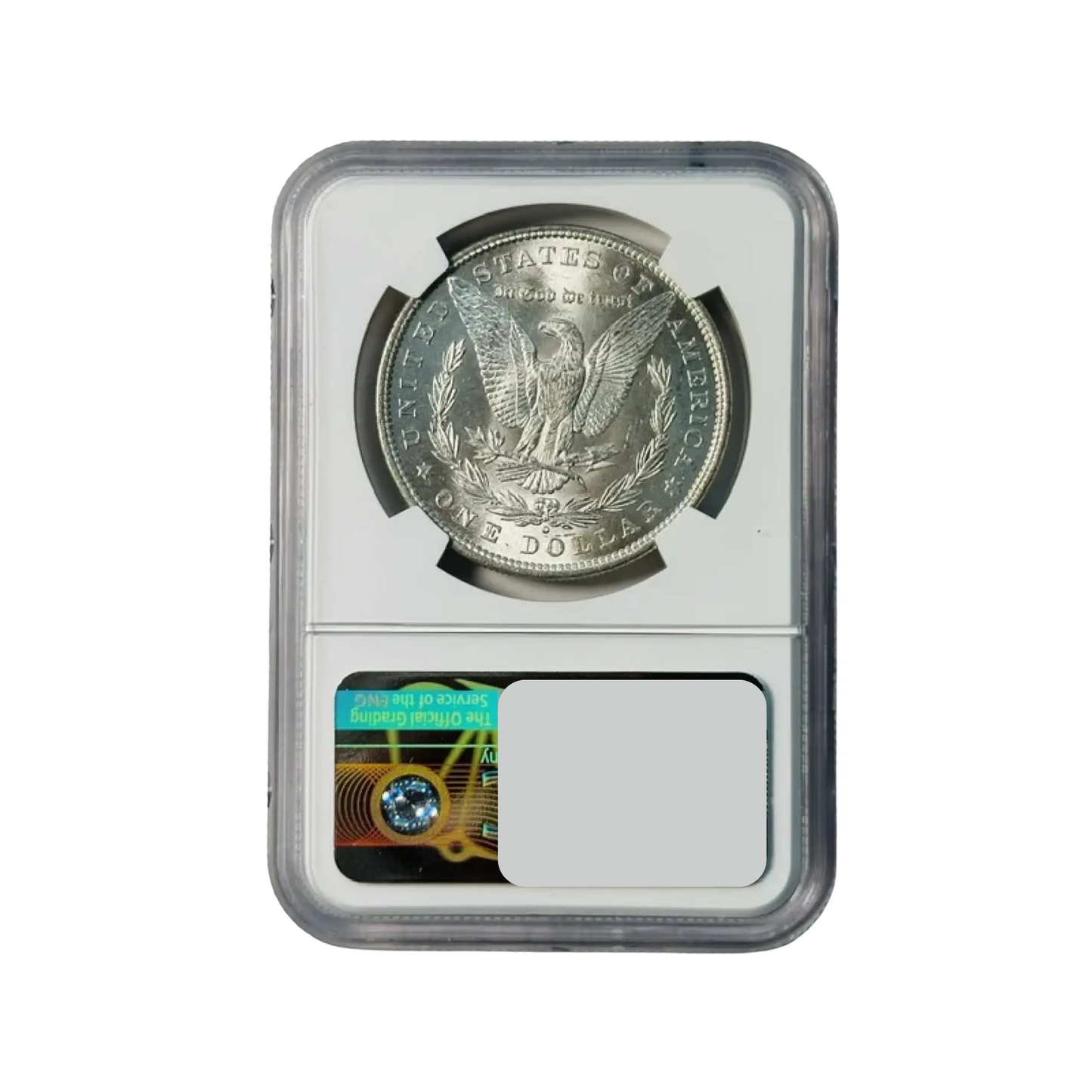 1880 8/7-O Morgan Silver Dollar - NGC MS64 TOP 100 VAM-6A Ear & Gouge Sight White