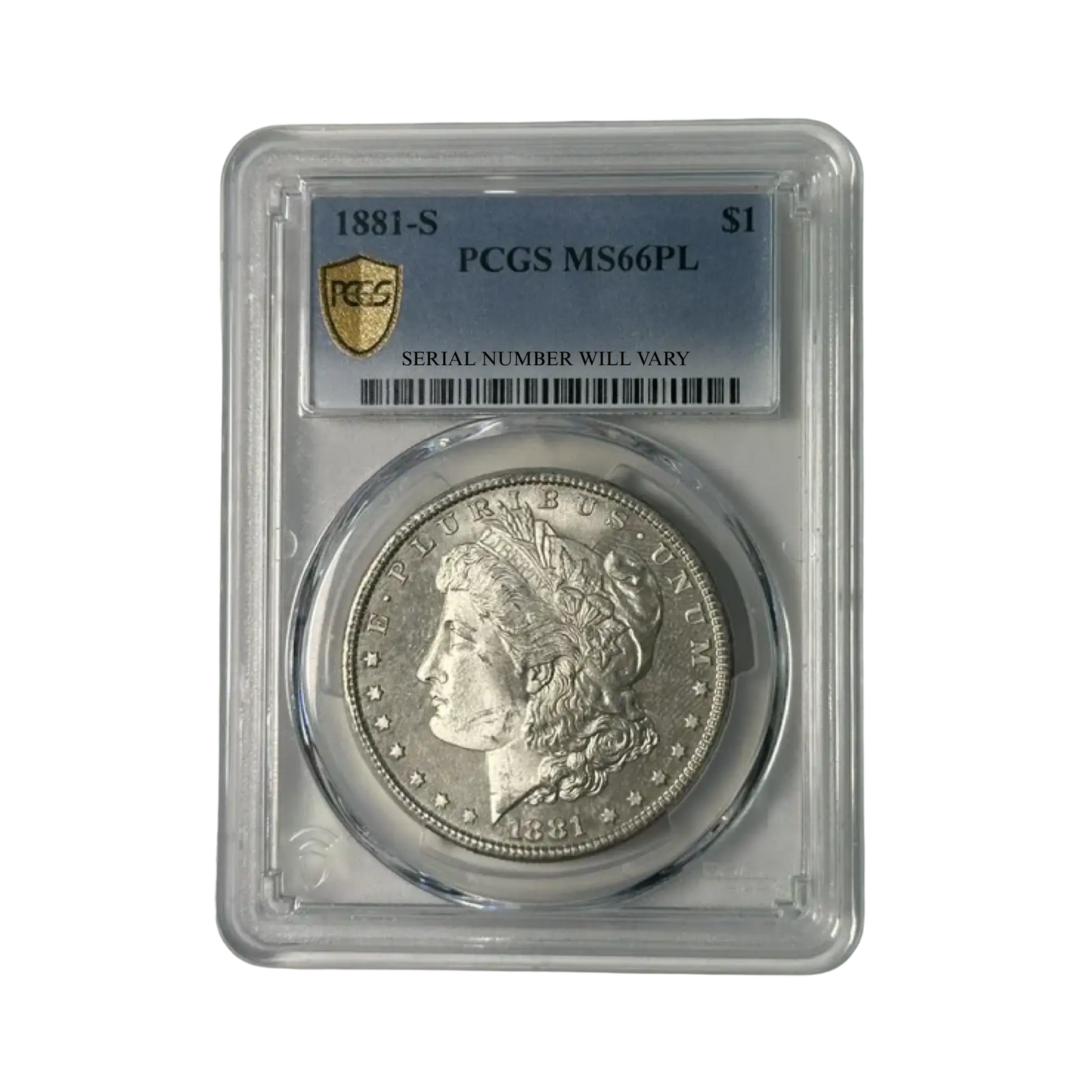 1881-S Morgan Silver Dollar San Francisco - PCGS MS66PL