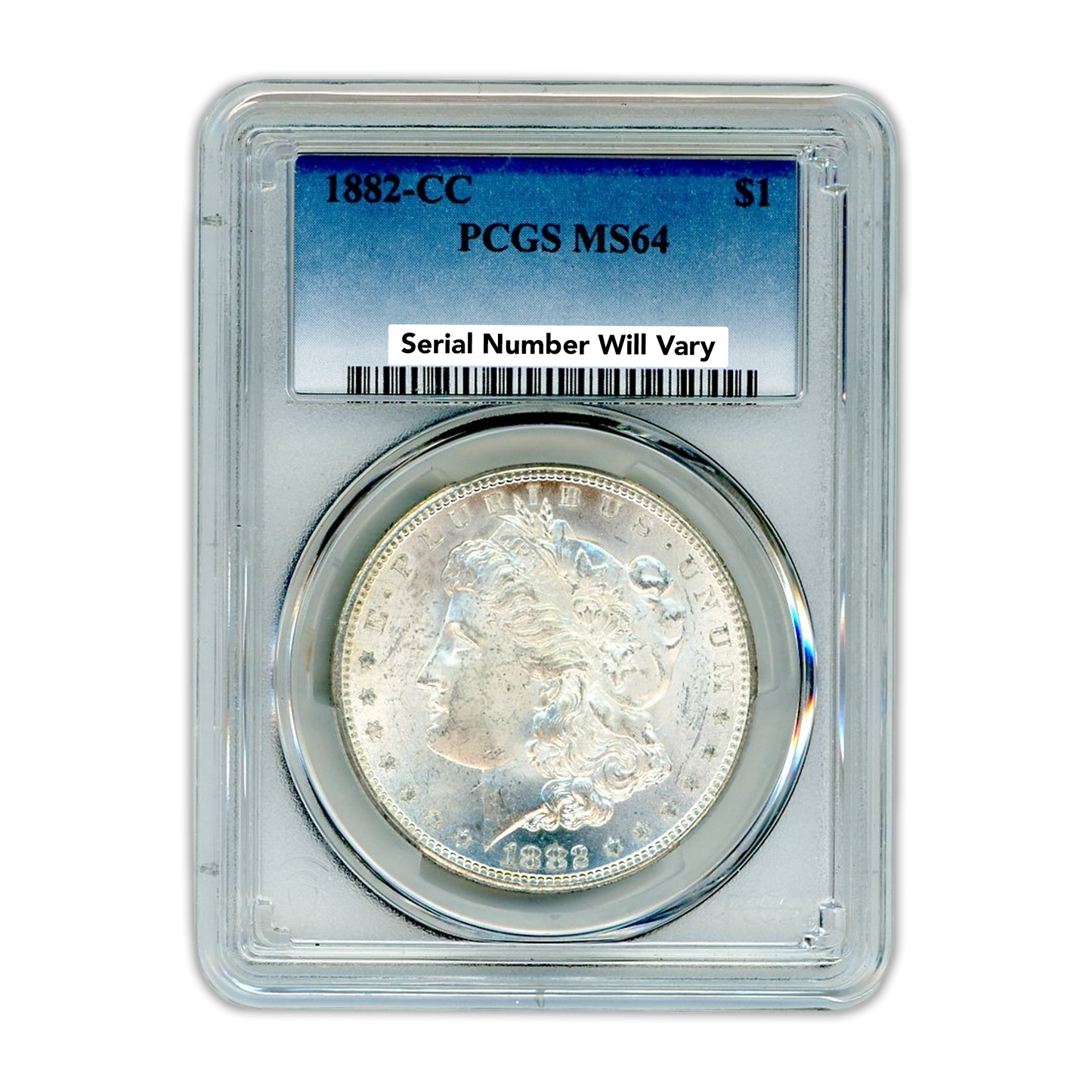 1882-CC Morgan Silver Dollar Carson City - PCGS MS64