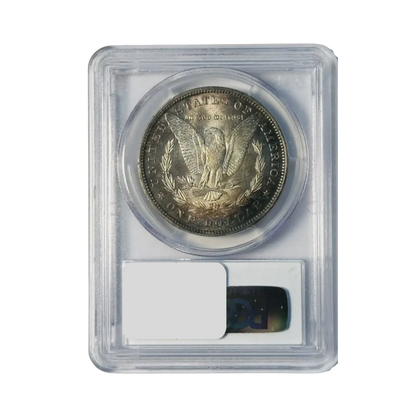 1882-O/S Morgan Silver Dollar - PCGS MS63 Weak