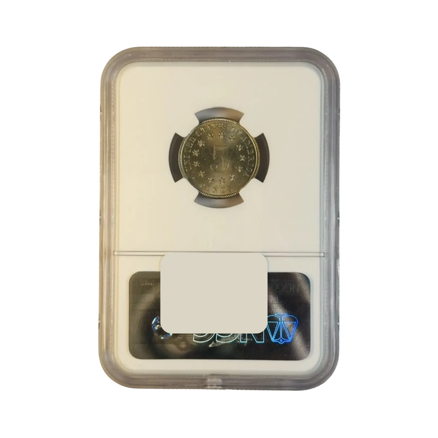 1882 Shield Nickel Philadelphia - NGC MS65 CAC
