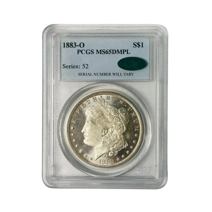 1883-O Morgan Silver Dollar New Orleans - PCGS MS65DMPL CAC
