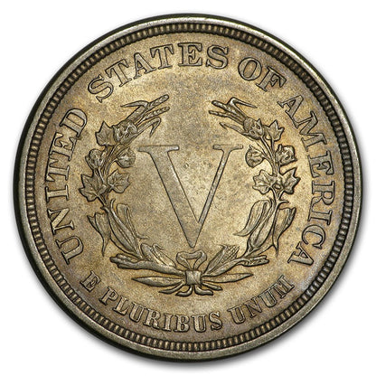 1883 Liberty No Cents Nickel - About Uncirculated