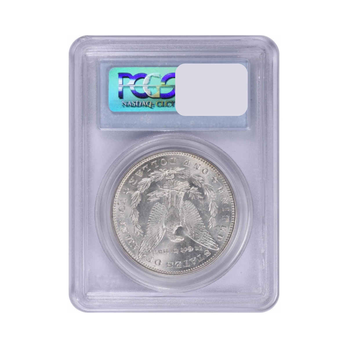 1883 Morgan Silver Dollar Philadelphia - PCGS MS63 Sight White