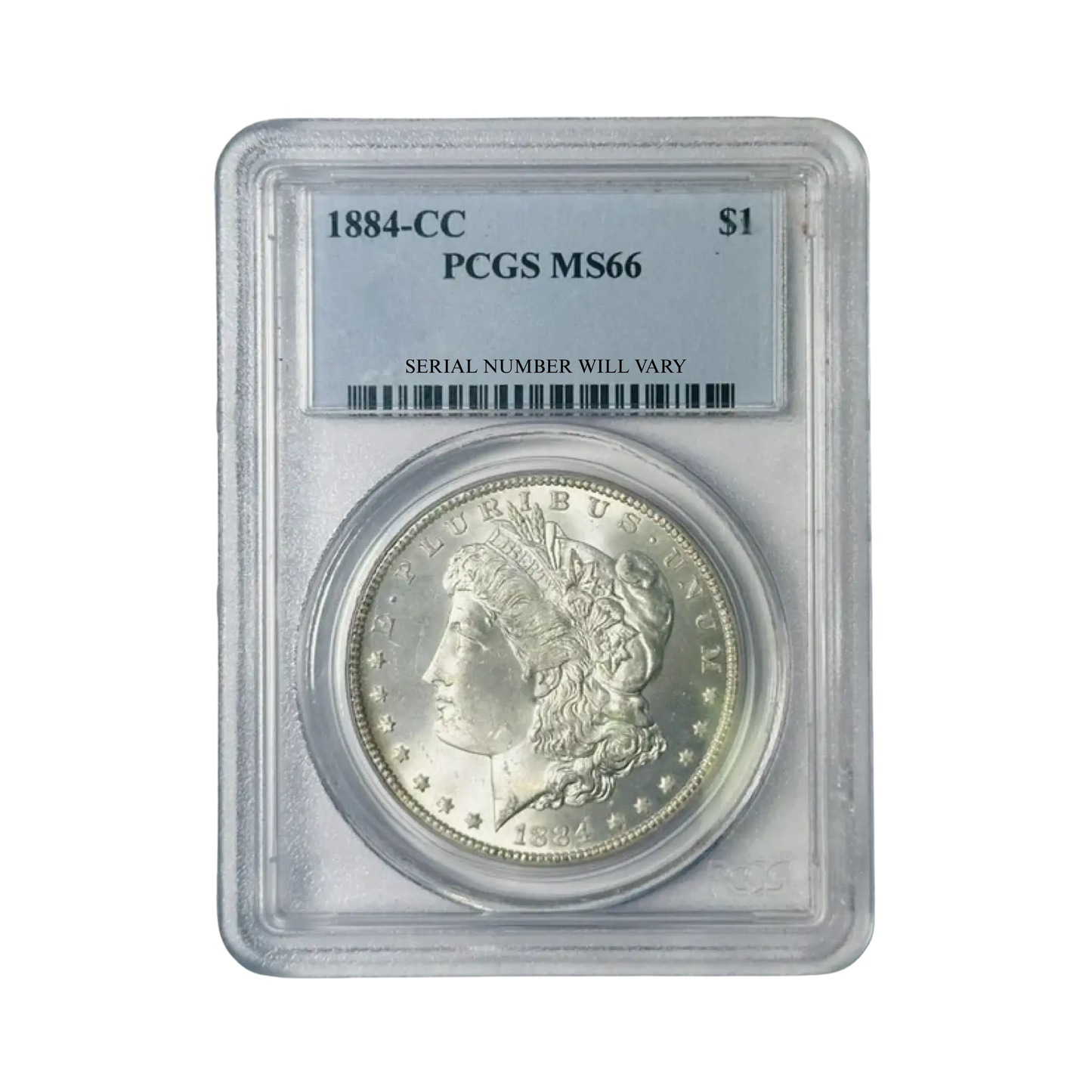 1884-CC Morgan Silver Dollar Carson City - PCGS MS66