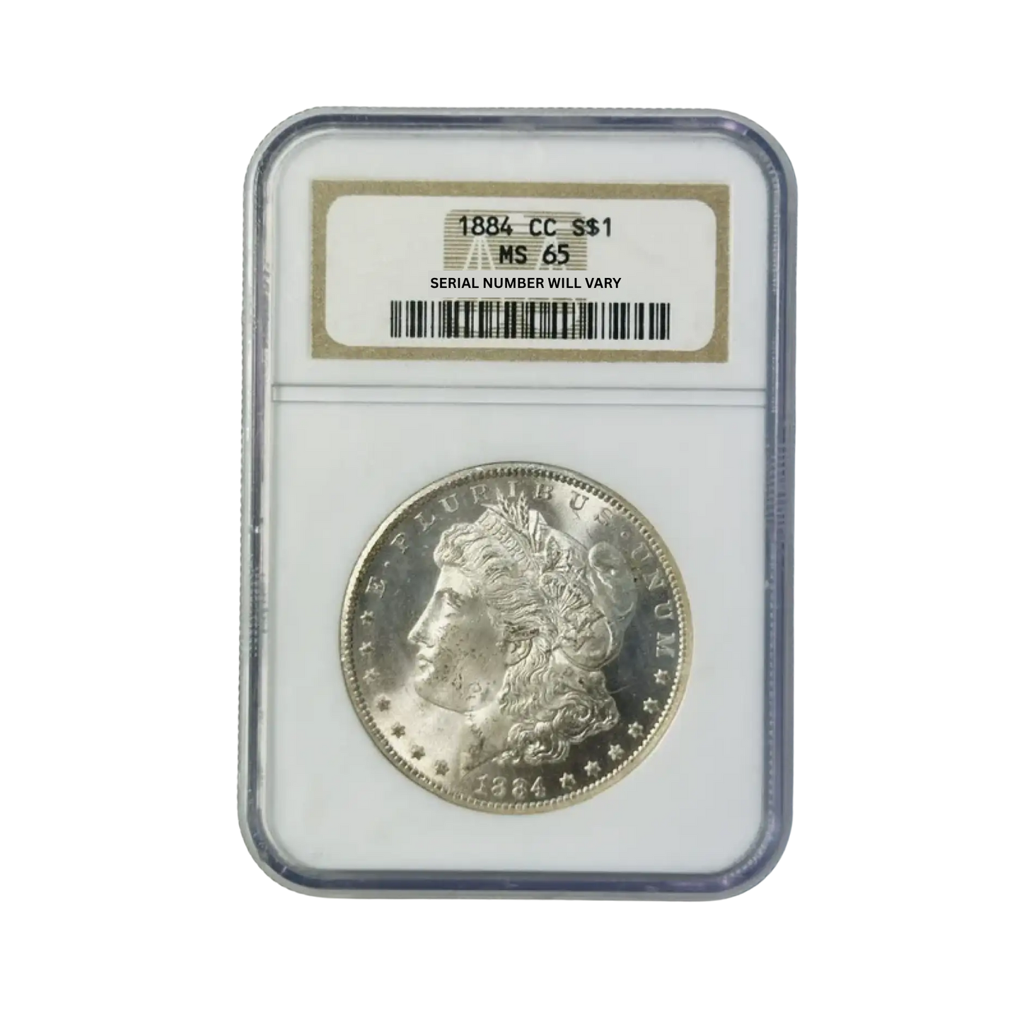 1884-CC Morgan Silver Dollar Carson City - NGC MS65