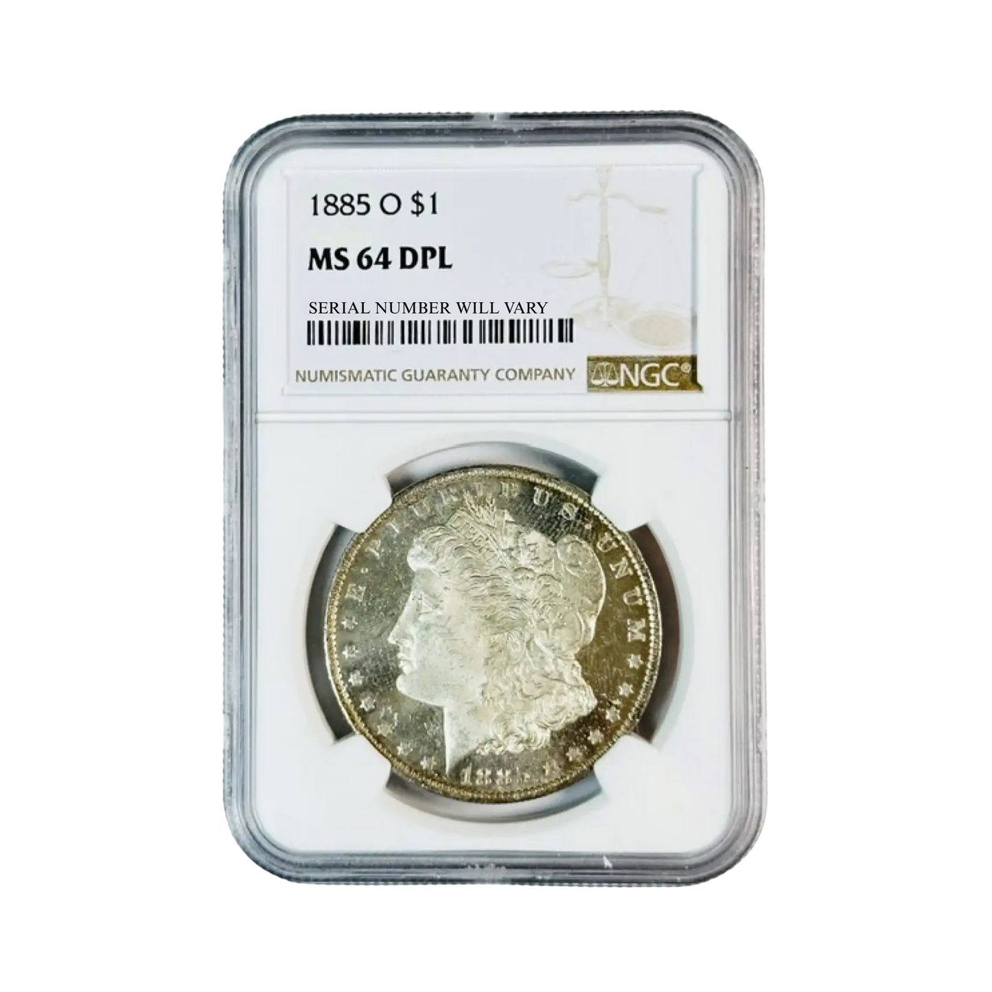 1885-O Morgan Silver Dollar New Orleans - NGC MS64 DPL - CoinsTV
