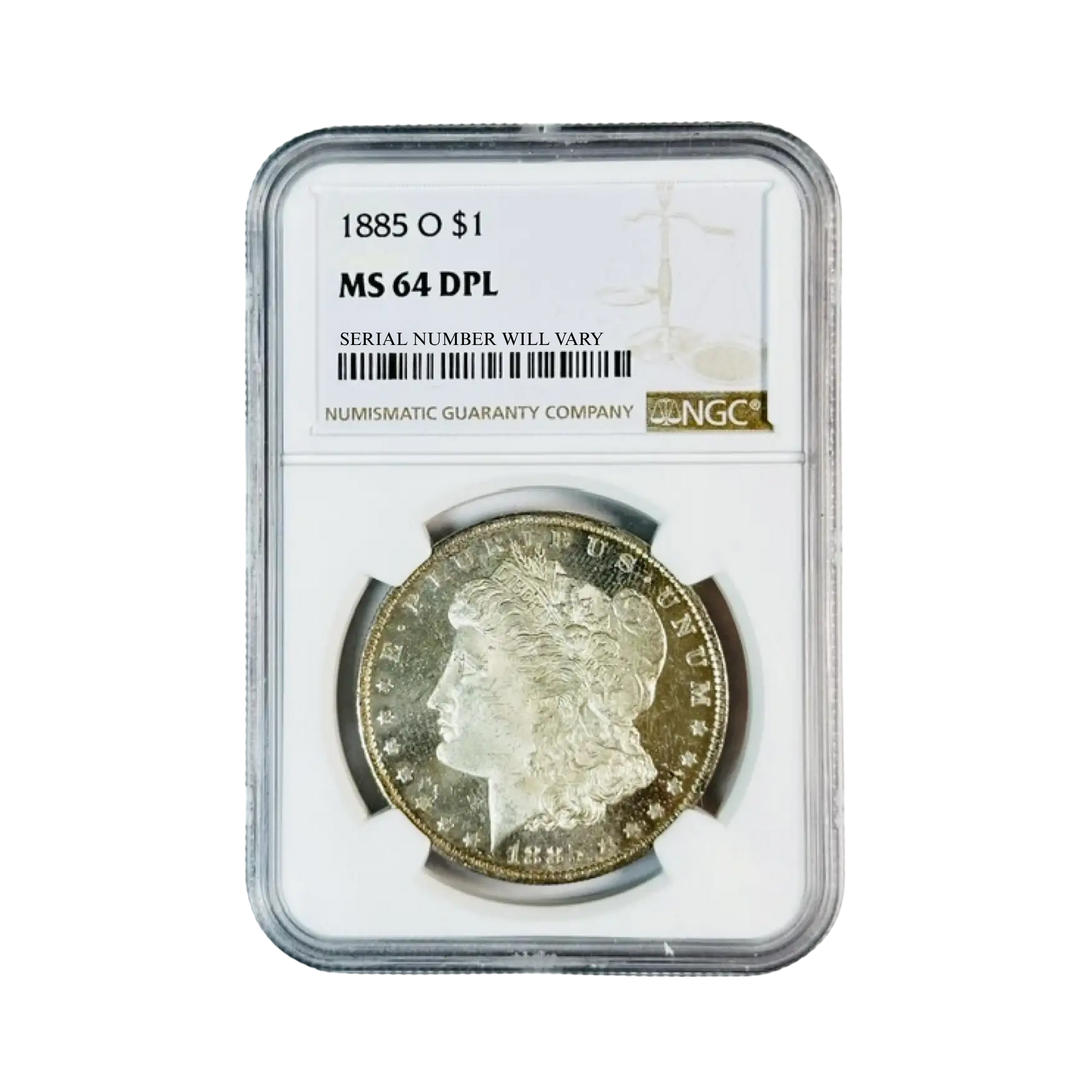 1885-O Morgan Silver Dollar New Orleans - NGC MS64 DPL - CoinsTV