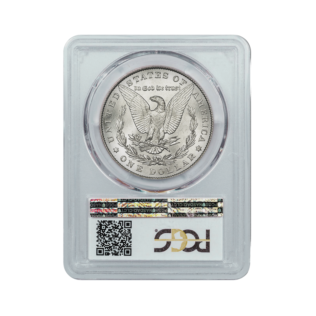 1885 Morgan Silver Dollar Philadelphia - PCGS MS63 Sight White