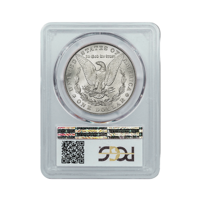1885 Morgan Silver Dollar Philadelphia - PCGS MS63 Sight White