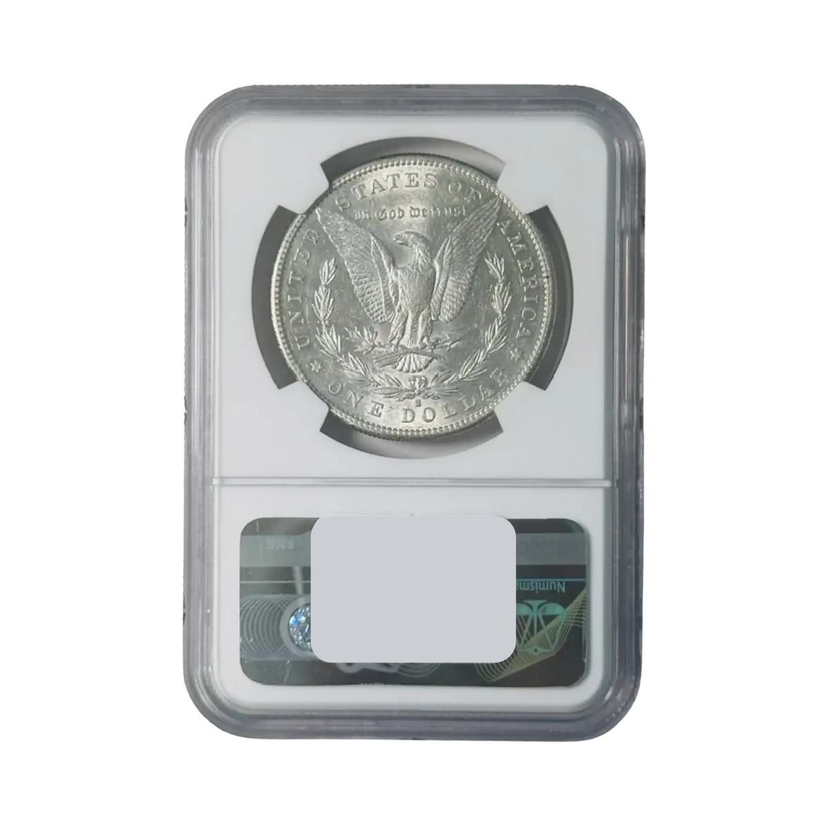 1886-S Morgan Silver Dollar San Francisco - NGC AU55 Sight White