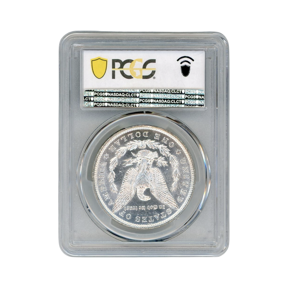 1887 Morgan Silver Dollar Philadelphia- PCGS MS63 Sight White