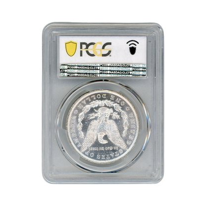 1887 Morgan Silver Dollar Philadelphia- PCGS MS63 Sight White