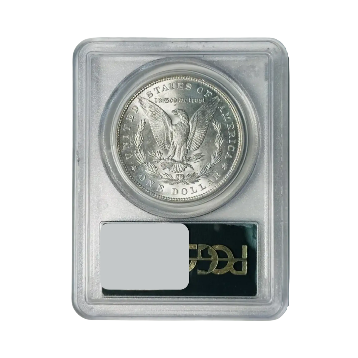 1887 Morgan Silver Dollar Philadelphia - PCGS MS65 OGH Sight White