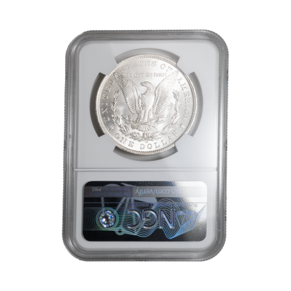 1888-O Morgan Silver Dollar New Orleans - NGC MS63 Sight White