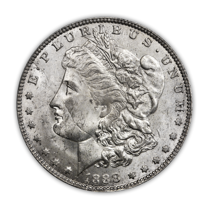 1888 Morgan Silver Dollar New Orleans - Brilliant Uncirculated