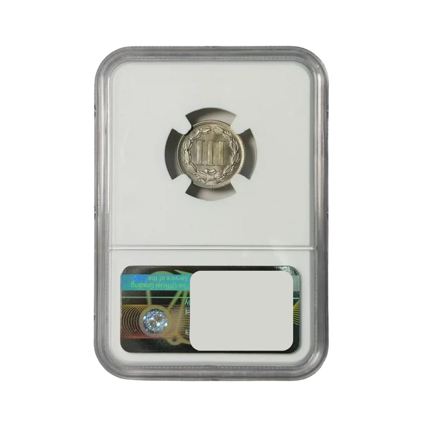 1889 Three Cent Nickel - NGC PF65