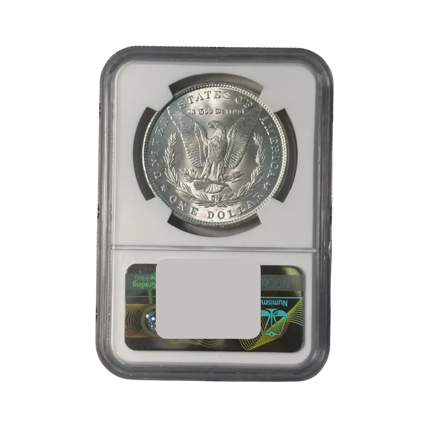 1889 Morgan Silver Dollar Philadelphia - NGC MS65 Sight White