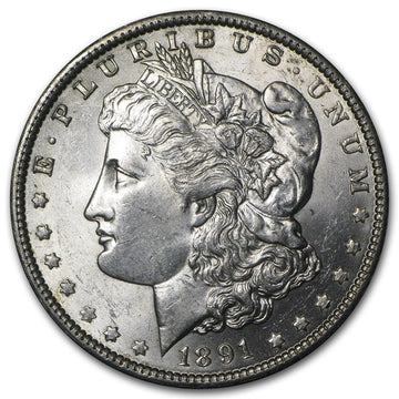 1891-O Morgan Silver Dollar New Orleans - Brilliant Uncirculated