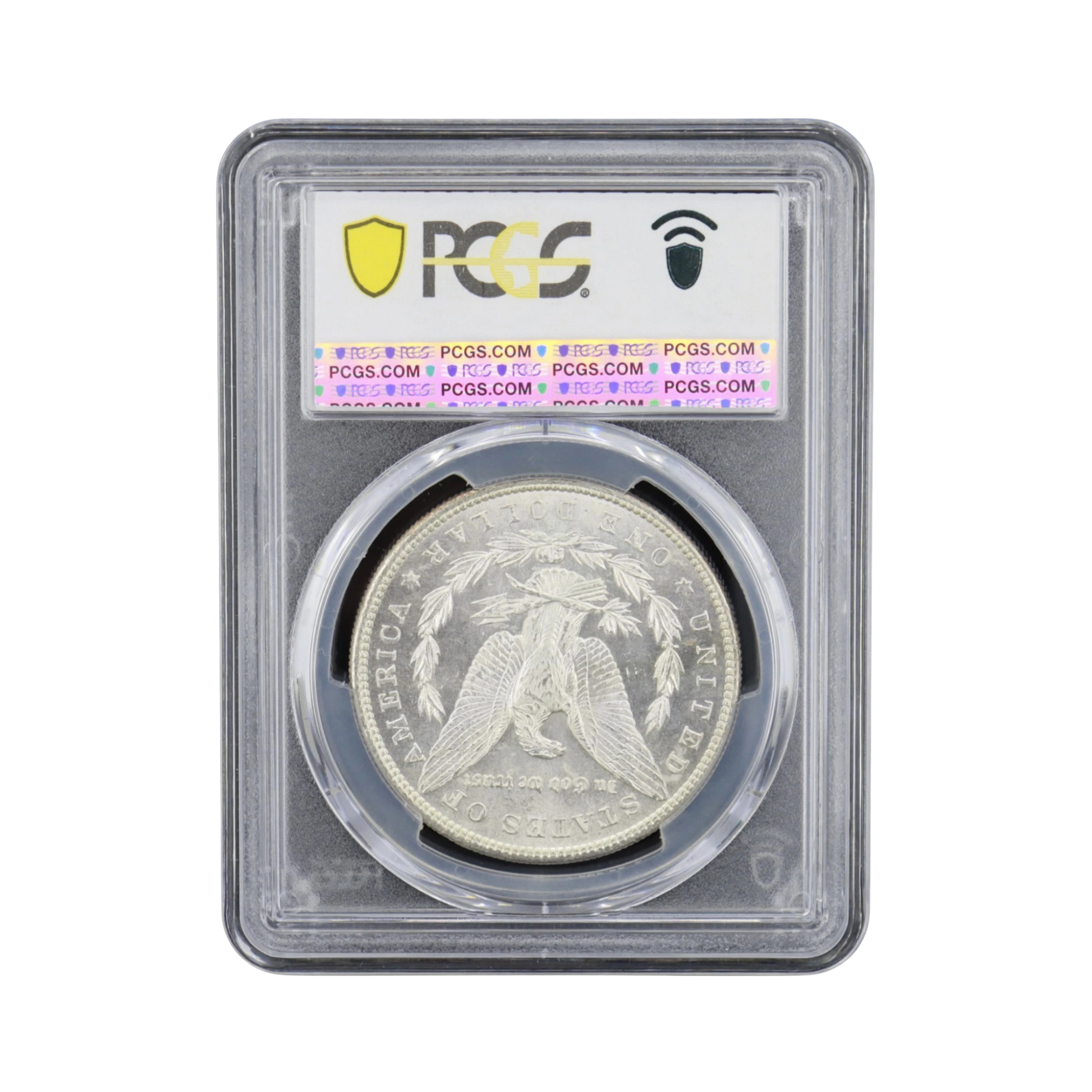 1879 Morgan Silver Dollar San Francisco - PCGS MS64 Sight White - CoinsTV