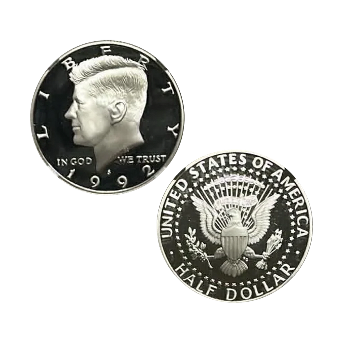 1992-S Kennedy Silver Half Dollar - NGC PF69UCAM - Kennedy Signature Label
