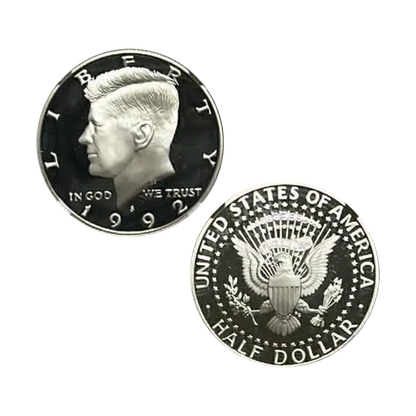 1992-S Kennedy Silver Half Dollar - NGC PF69UCAM - Kennedy Signature Label