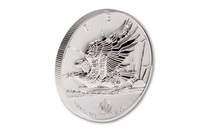 2024 Samoa $2 Light of Liberty Natanya Van Niekerk 1 oz Silver High Relief Enhanced Reverse Proof - CoinsTV