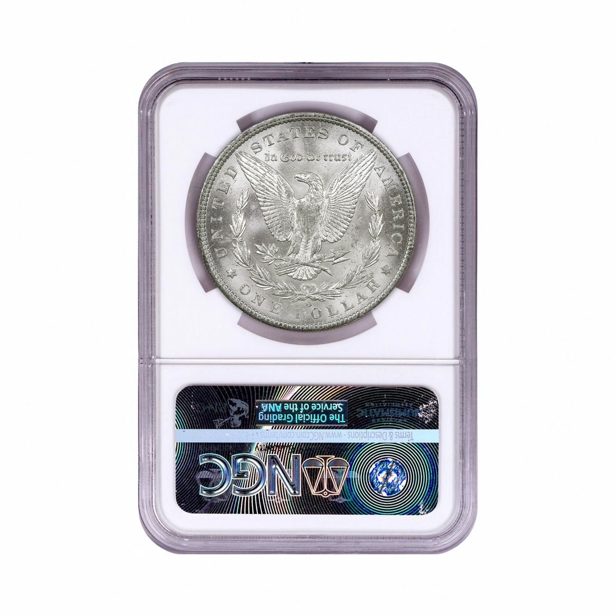 1900-O Morgan Silver Dollar New Orleans - NGC MS63 Sight White - CoinsTV