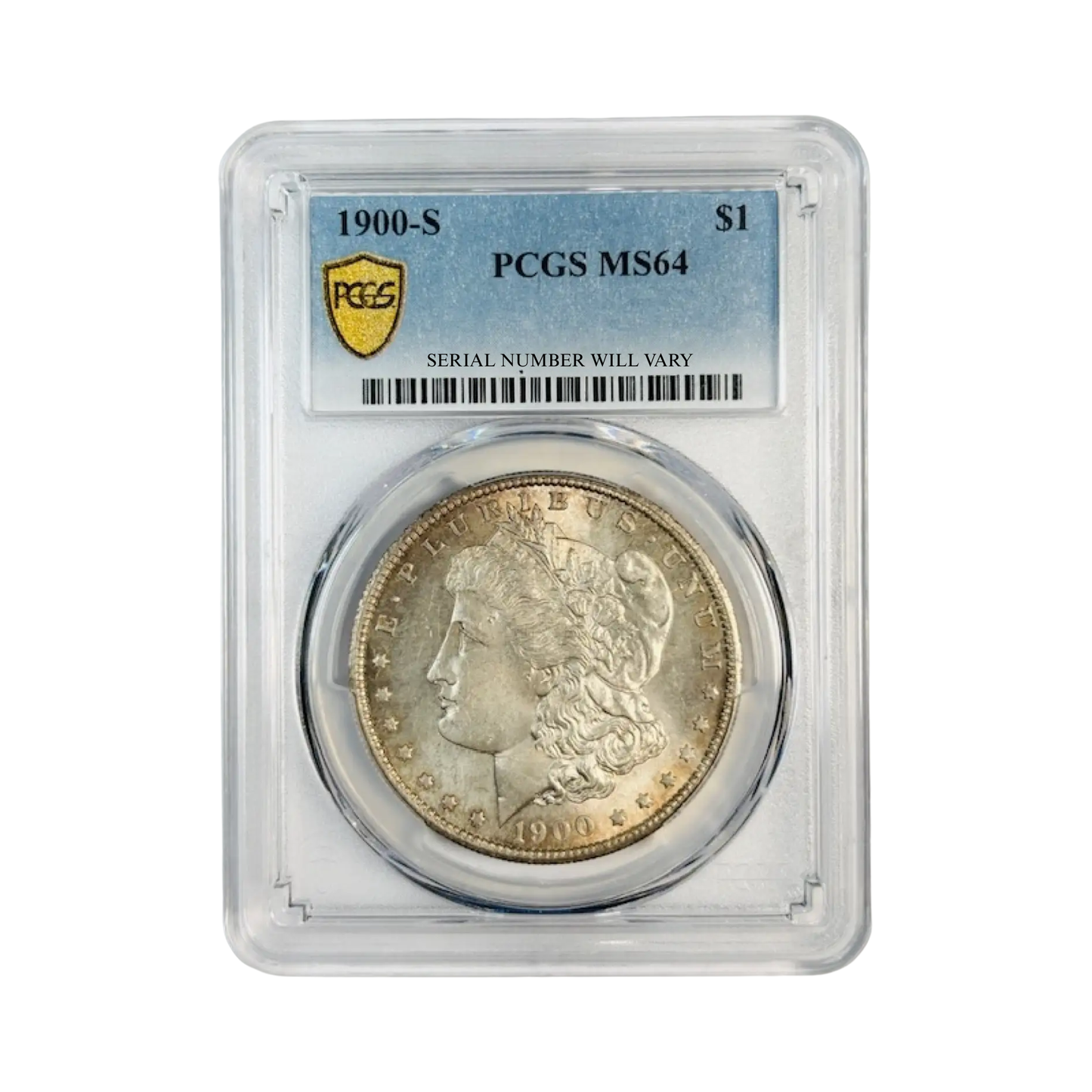 1900-S Morgan Silver Dollar San Francisco - PCGS MS64 - CoinsTV