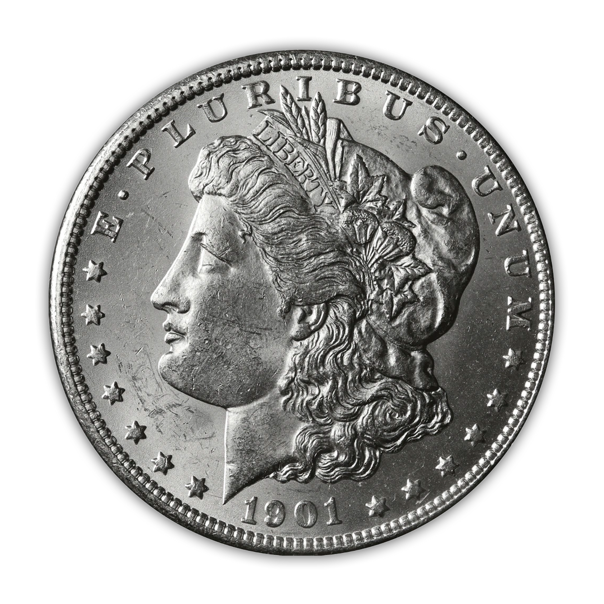 1901 Morgan Silver Dollar San Francisco - Brilliant Uncirculated - CoinsTV