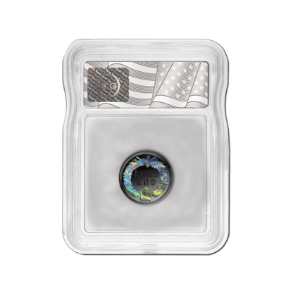Black Ruthenium Indian Cent - ICG Genuine - CoinsTV