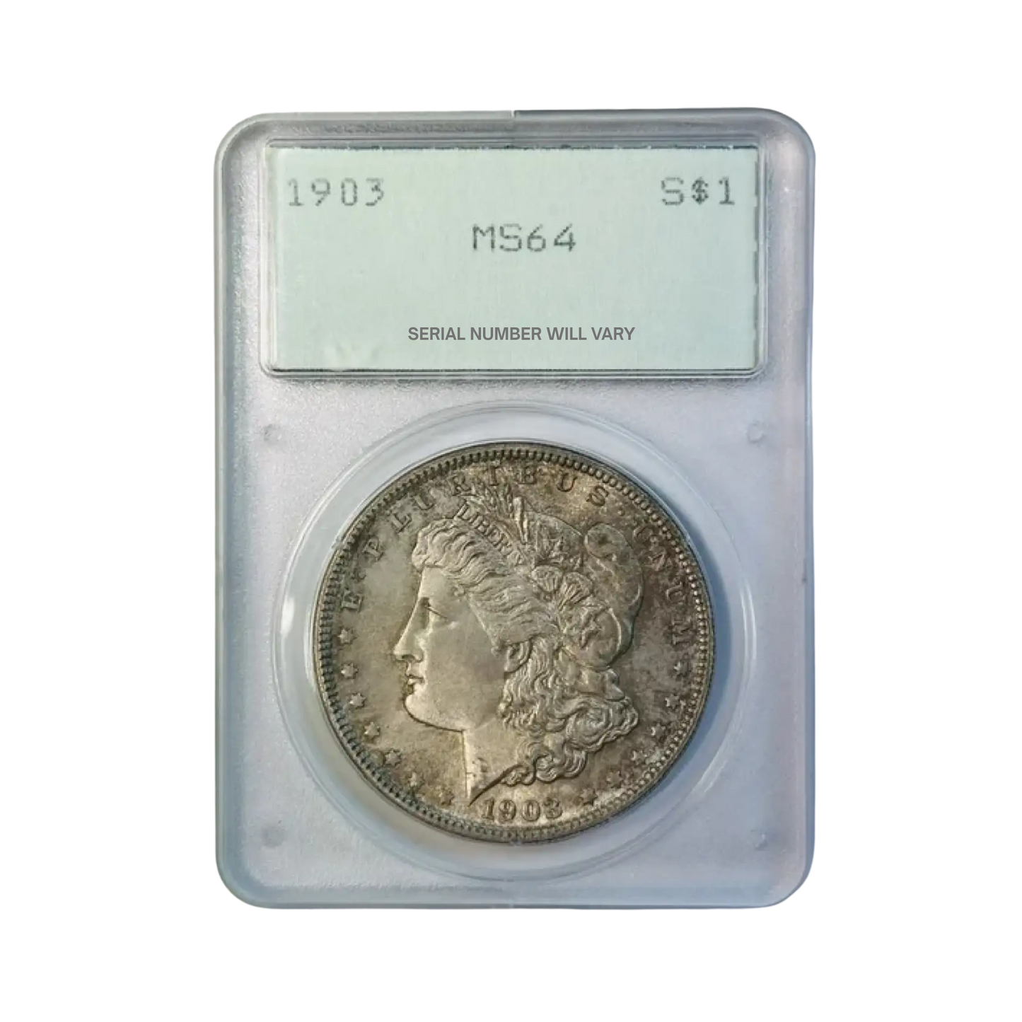 1903 Morgan Silver Dollar Philadelphia - PCGS MS64 Old Green Holder