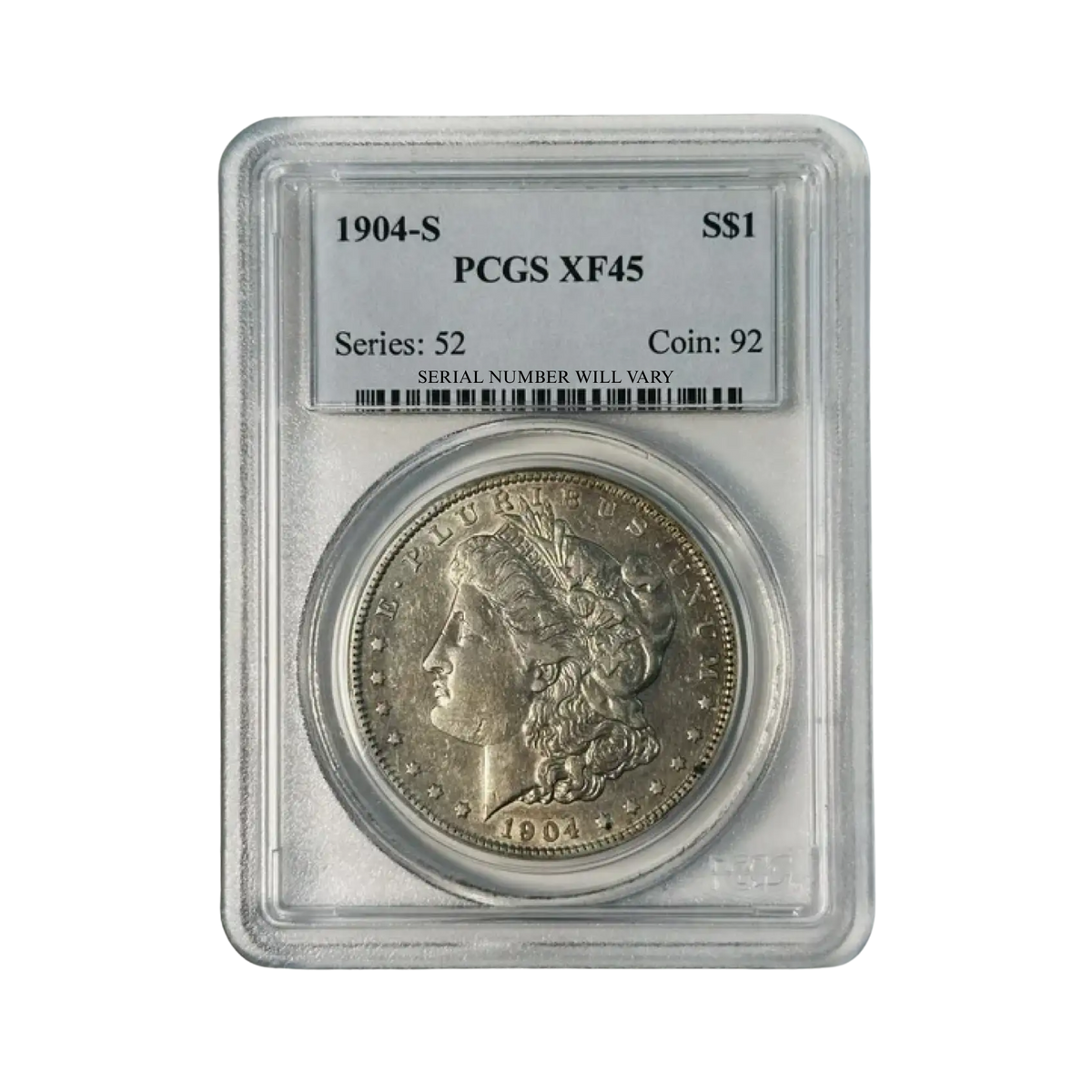 1904-S Morgan Silver Dollar San Francisco - PCGS XF45
