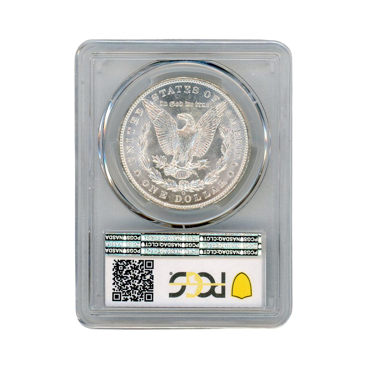 1904 Morgan Silver Dollar New Orleans- PCGS MS63 Sight White