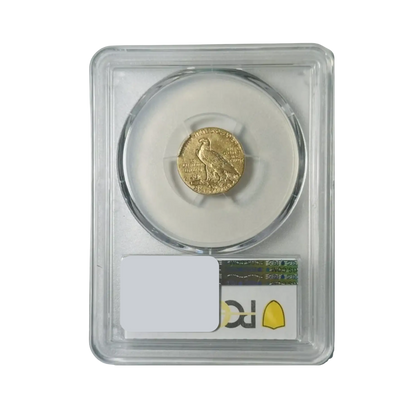 1908 Gold Quarter Eagles $2 1/2 Indian Head - PCGS AU53