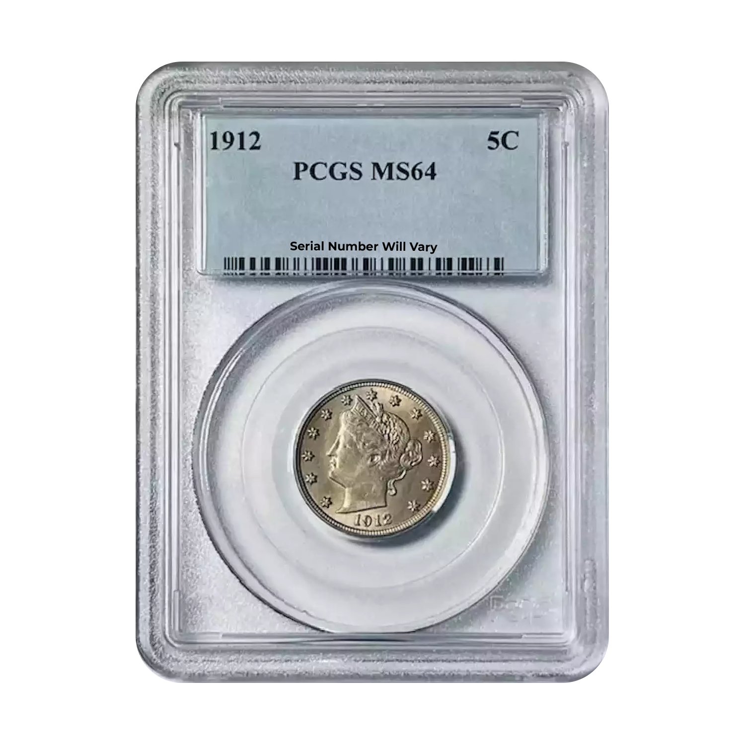 1912 Liberty Head Nickel - PCGS MS64 - CoinsTV